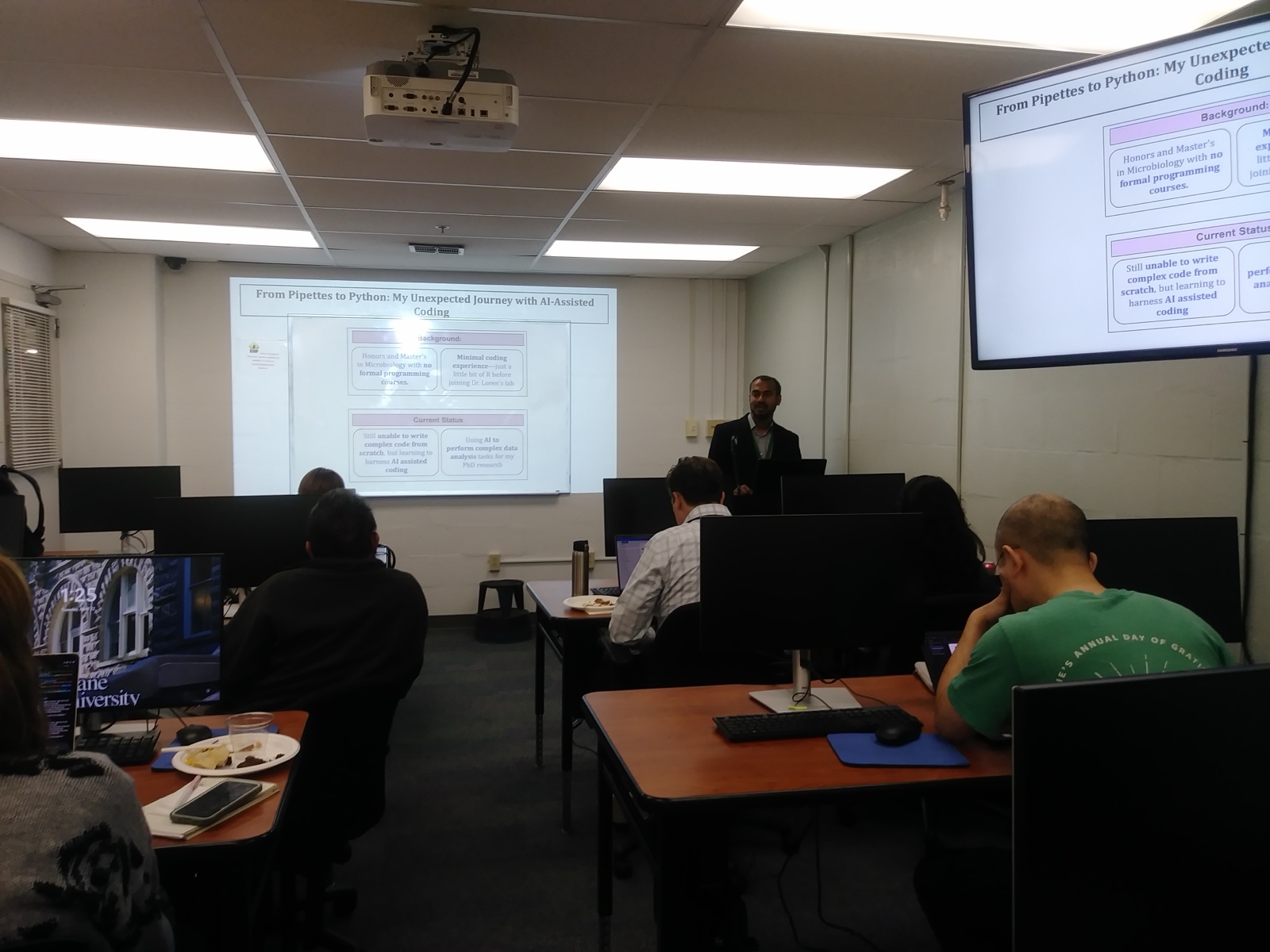 Invited talk at the AI-Assisted Coding Workshop, Tulane University School of Medicine.